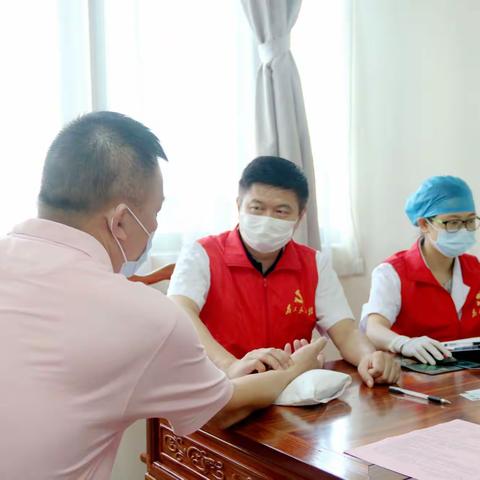 迎七一，为党的生日献礼，行政一支部大型义诊活动