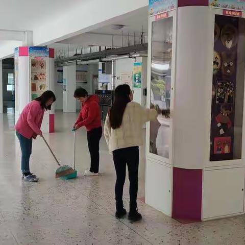 借雨洗城，守护美丽校园