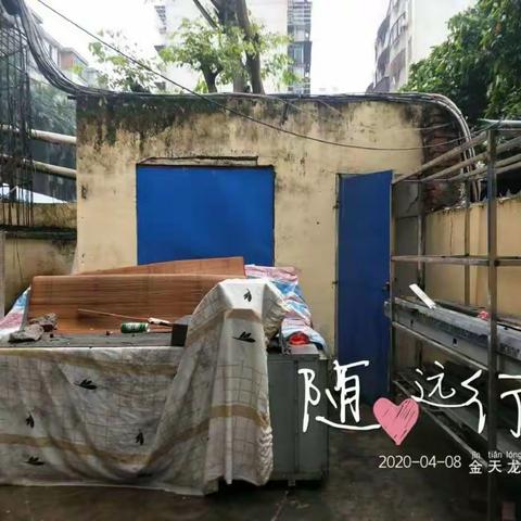 派斯特虫控公司2020年4月8日在海垦街道开展病媒生物防制工作
