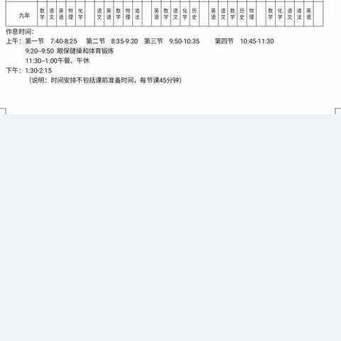 四棚中学七年级网络课堂小结