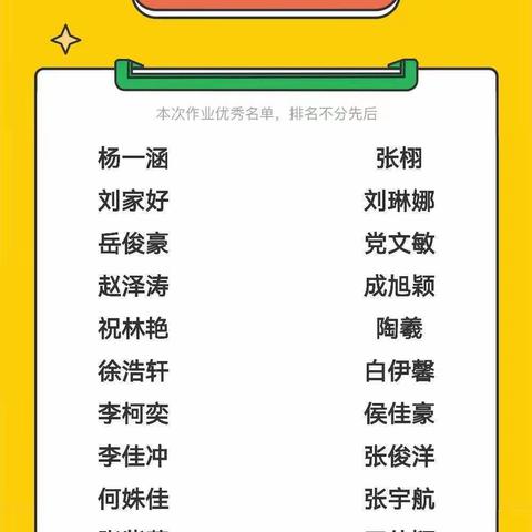 高二（11）班网课期间优秀作业