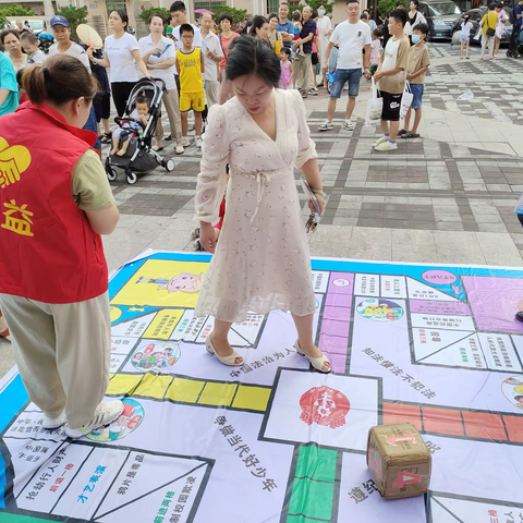 爱在薯田埔--“平安社区，法治相伴”普法系列宣传活动项目之普法进万家宣传活动顺利开展