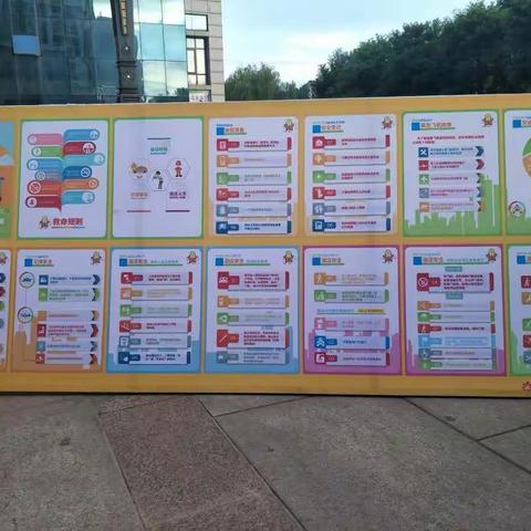 延长壳牌黄陵店头加油站携陕煤集团社区，陕煤集团矿区治安大队，共同开展安全月、安全进社区宣传活动