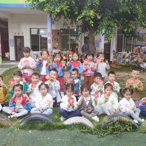 【中二班】情浓五月，感恩母爱