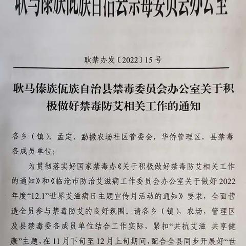 勐永镇中心完小“共抗艾滋 共享健康”活动开展情况