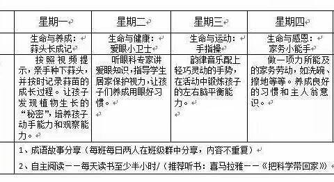 “停课不停学”二一九小学二年组第一周实践活动