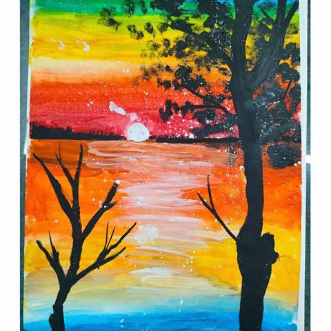 新起点美术学校2022年水粉班周六周日春季结课作品