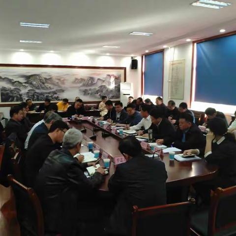 县脱贫攻坚督查考核组召开工作例会