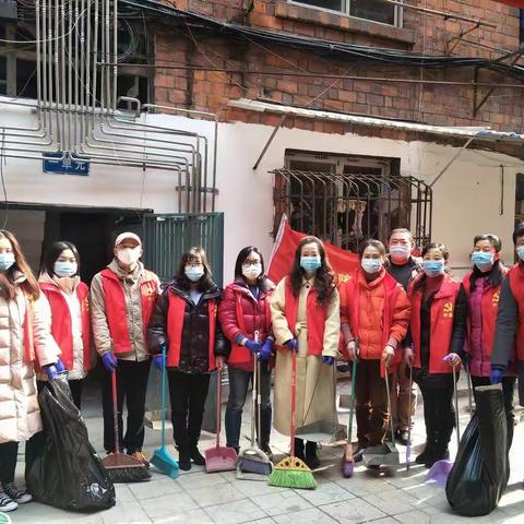 院落消防攻坚 党员冲锋在前