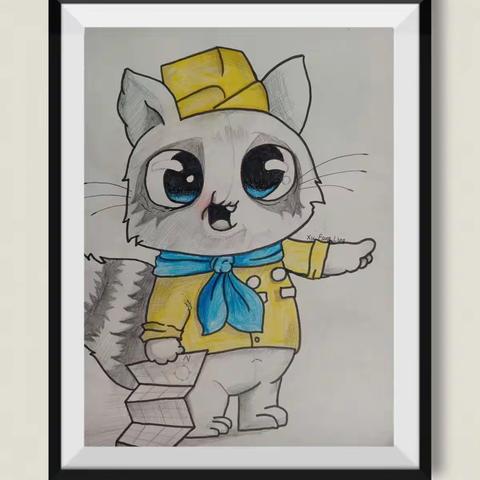 徐芳玲美术寒假班作品集