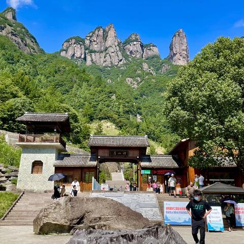 【2021.7.4～8第一篇】游玩神仙居，漂流永安溪，再逛皤滩古镇