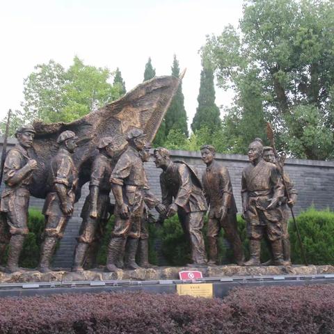 追寻红色足迹 ，牢记使命初心                  ------机关党支部开展主题党日活动