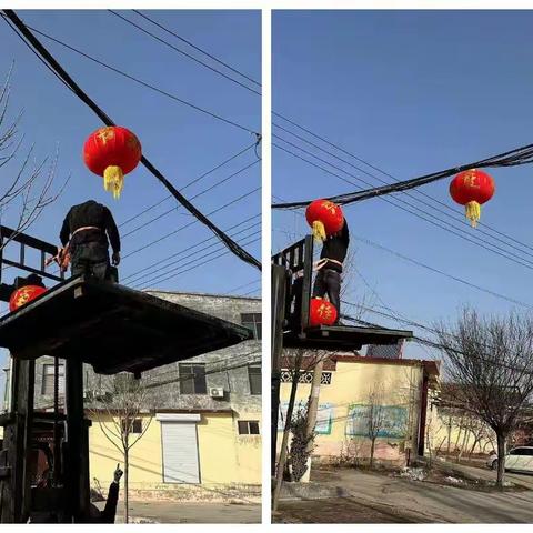 霍家流村“红红火火迎新春，欢欢喜喜过大年”