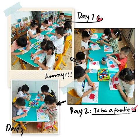 爱上幼儿园，快乐“美”一天——圣城小学幼儿园
