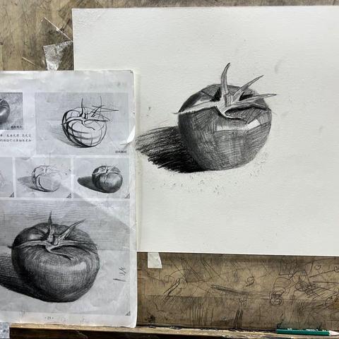 秦韵教育寒假素描班2022年1🈷️29日 课程总结