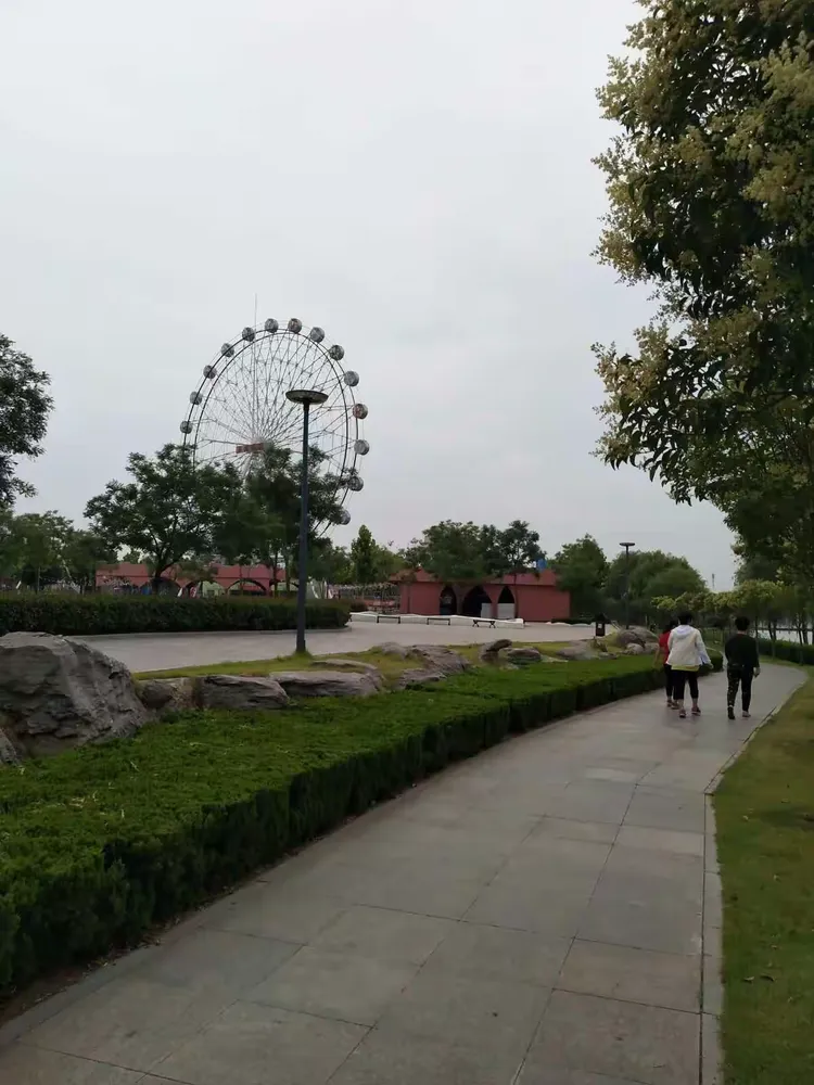 莒南五洲广场晨景