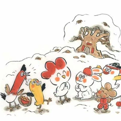 👨‍👩‍👧‍👧亲子课堂—绘本故事《一个不能溜达的春节》明德国学园