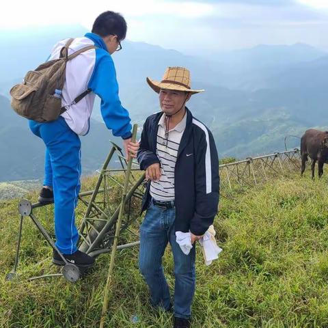 重阳节，我们登上撑芽顶啦！