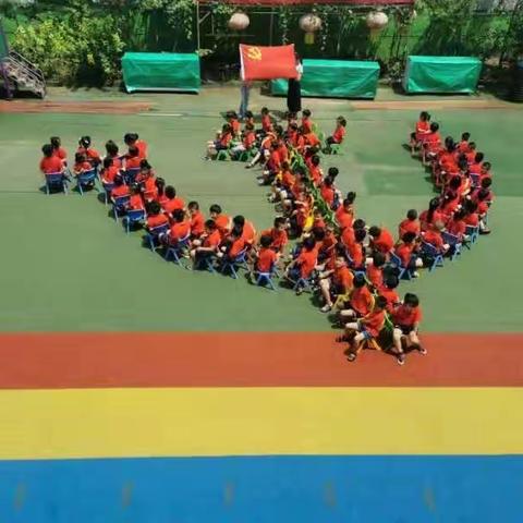 朱保向阳幼儿园庆祝建党100周年——童心向党，礼赞百年红色主题教育