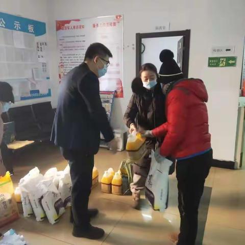 龙沙区残联送慰问暖人心