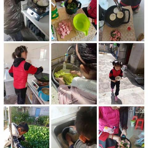 快乐做家务，劳动最光荣，“做快乐小管家”。