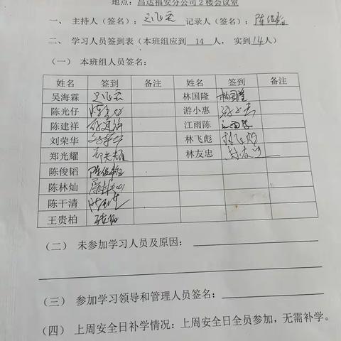 宁德昌达输变电工程有限公司福安分公司试验班2023年2月15日第7周安全活动日