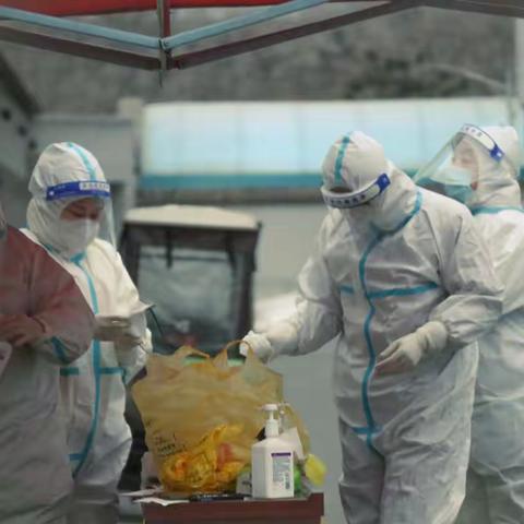 凝聚力量，众志成城——花园庄新村进行第九次核酸检测