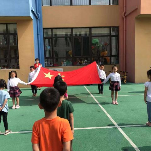 造化中心校幼儿园“童心向党 争做小小接班人”主题活动