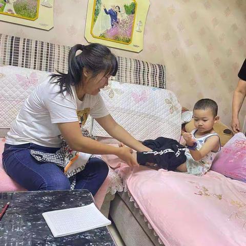 骊山童梦幼儿园贫困家访活动