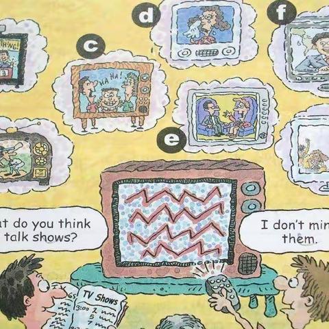 学生英语作品：我喜爱的节目—武汉64中学汉正校区