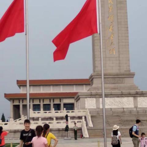 北京天安门留念