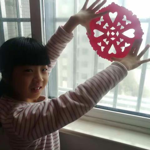 【严佳恩】鸾娃小课题春节贴起来之窗花