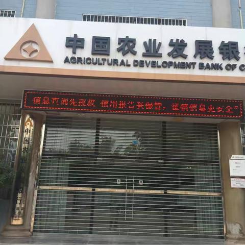 农发行勐腊县支行开展6.14征信宣传系列活动