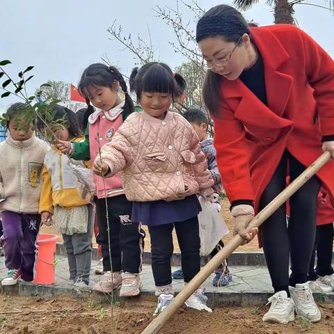 拥抱春天  呵护绿色