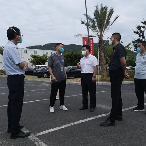 严连勇调研运动会复工及常态化疫情防控工作