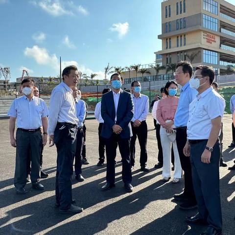 尚林带队赴陵水调研民族运动会筹备工作 张长丰参加