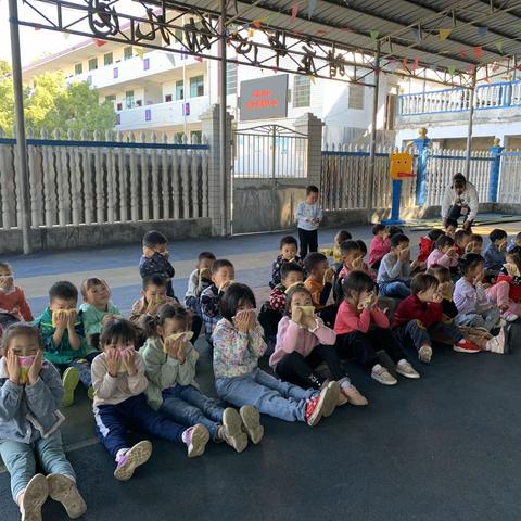 踏庄中心幼儿园——消防安全逃生演练活动