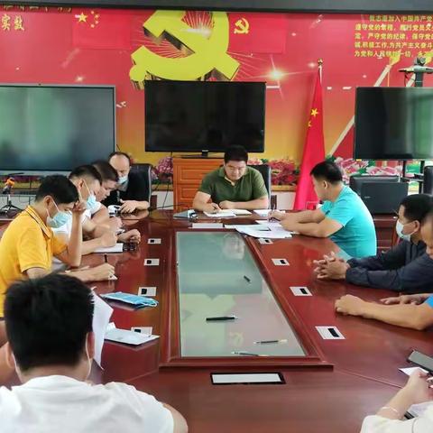 赤草村委会召开《中华人民共和国反有组织犯罪法》学习研讨会