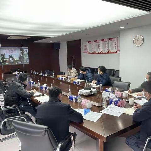 丽巍副局长组织召开交通建设工程项目疫情防控工地连线专题会