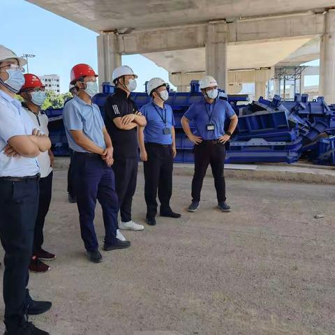 市交通质监站对广深沿江高速公路二期工程开展文明城市创建工作专项检查