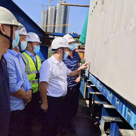 市交通质监站对清平高速公路北段工程开展疫情防控暨危大工程质量安全专项检查