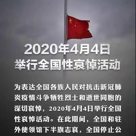 送别，缅怀，铭记！——市直二幼中一班为抗疫逝者默哀