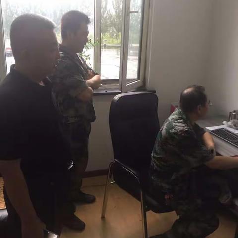 市督察组到碱厂镇检查防汛工作