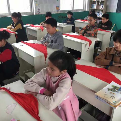 西平县蔡寨乡蔡寨回民小学少先队知识宣讲活动总结