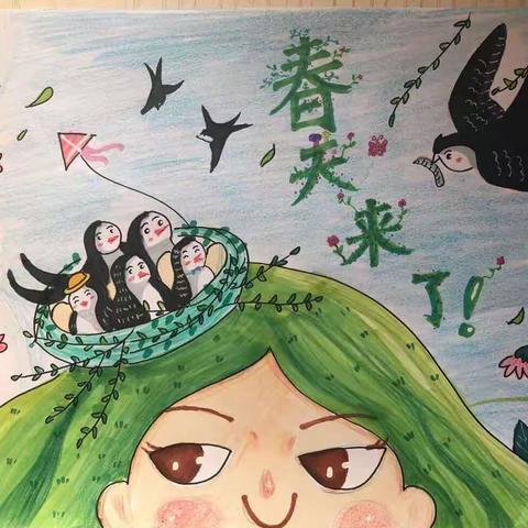 相约春天 快乐同行～上坊小学队员们的寻春之旅