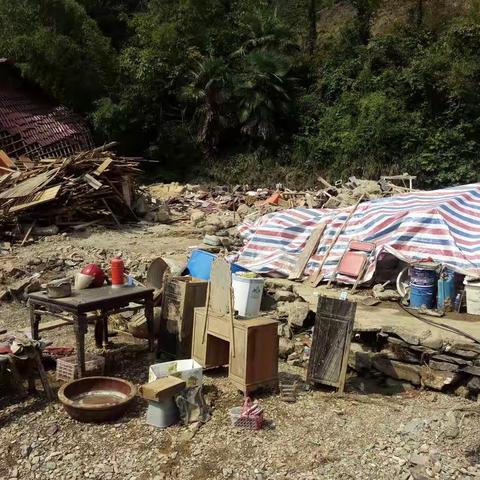 【洪水无情，人间有爱】雨花公益帮扶特困户建家园