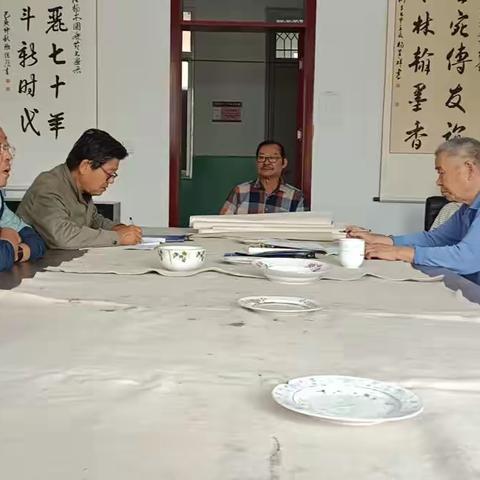 兴隆矿书会举办庆重阳迎佳书画笔会