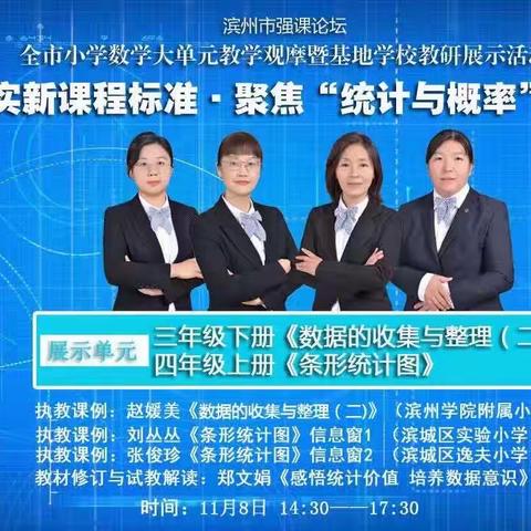 滨州高新区福生小学数学教研组落实新课标标准，聚焦“统计与概率”大单元学习纪实