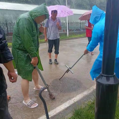 防汛进行时：党员模范带动，守护群众安全，尚集镇各社区在行动