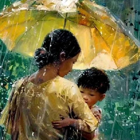 【感恩与感恩教育】02  母爱如伞